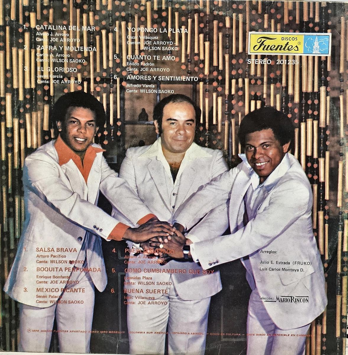 Contraportada - Fruko y sus tesos - Fruko el Teso