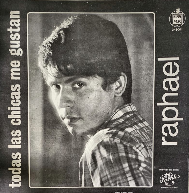 Contraportada - Raphael - Todas las chicas me gustan